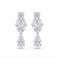 AARNIKAA Premium Crystal Drop Earrings | Luxury Wedding Jewelry